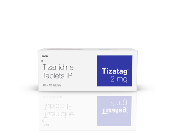 Tizanidine 2 mg tablet